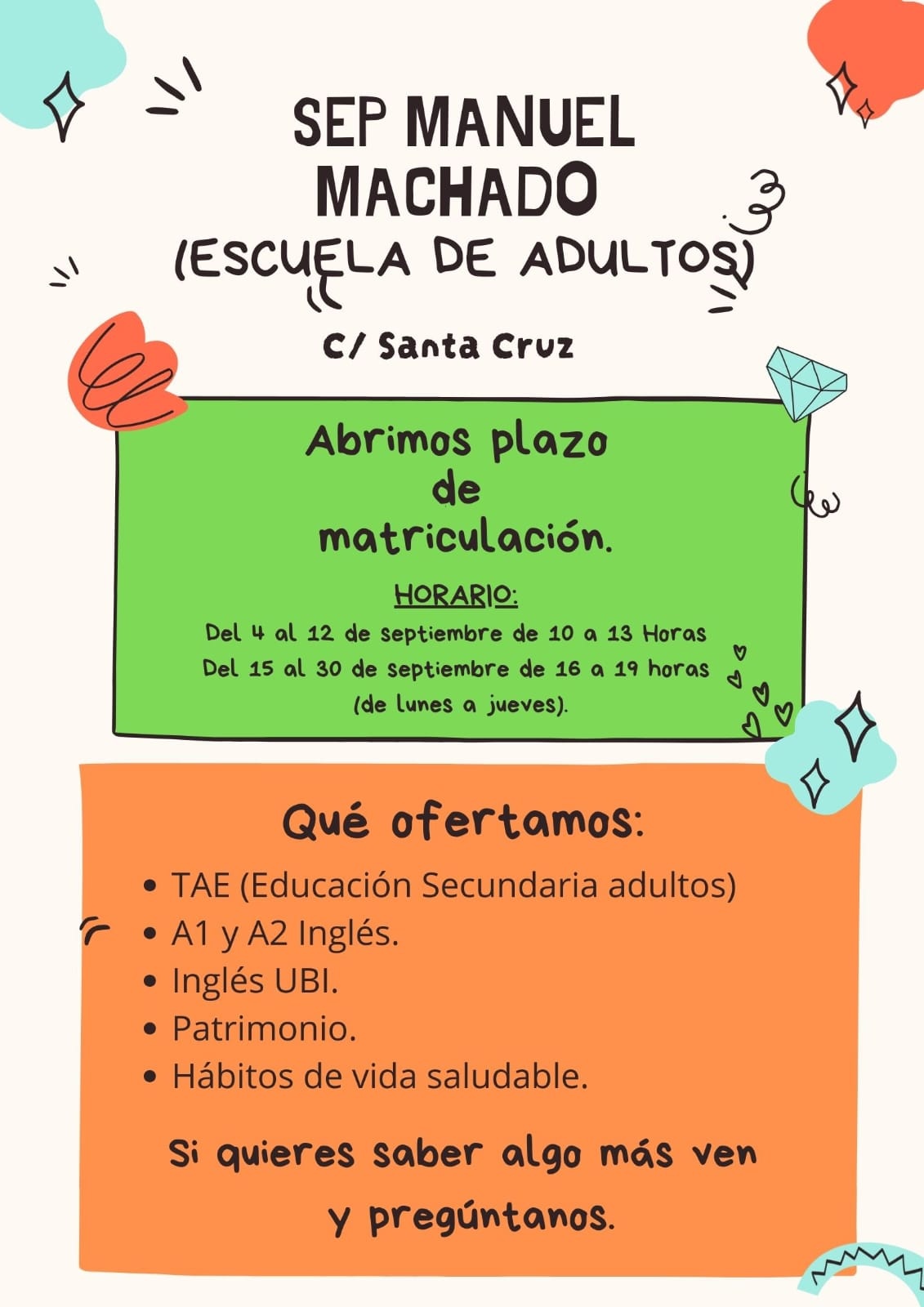 ESCUELA DE ADULTOS