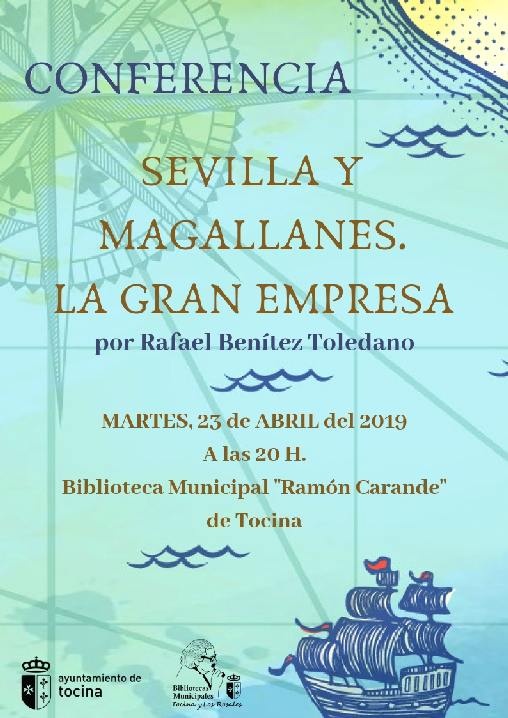 Cartel. Conferencia. Magallanes.