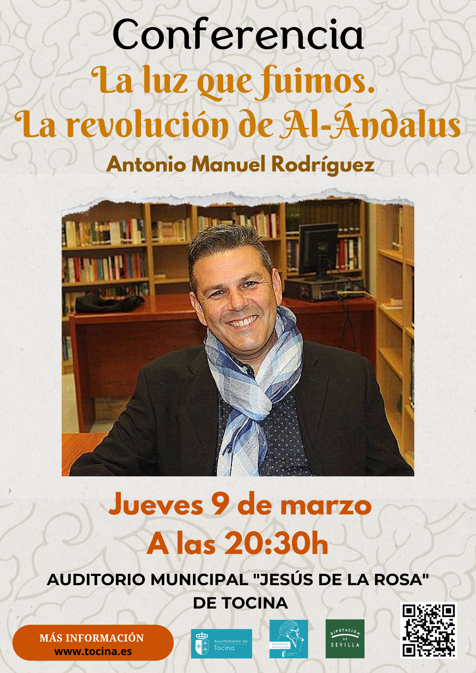 20230302_Cartel ConferenciaAntonioManuelRodriguez