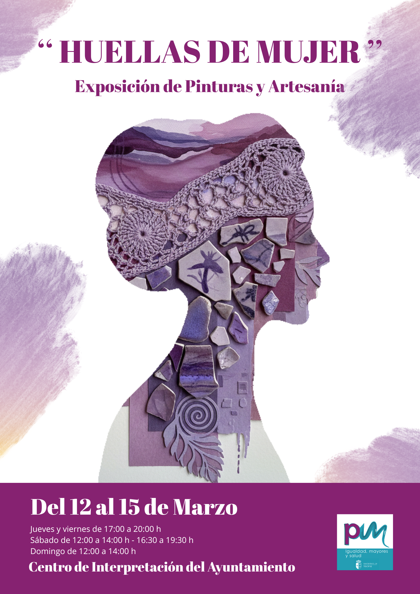 CARTEL ¿¿ HUELLAS DE MUJER¿¿