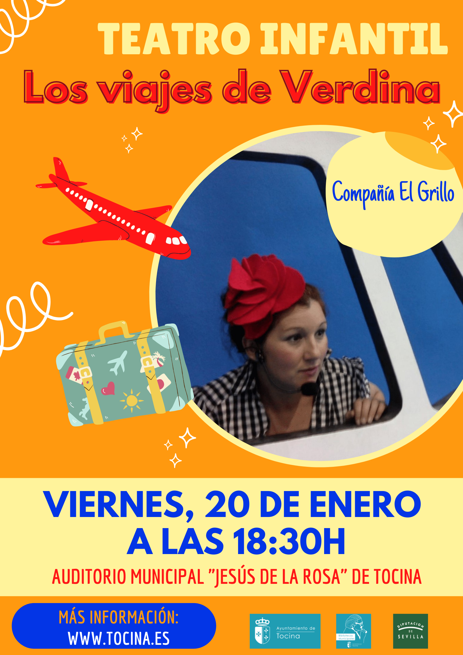 CARTEL VIAJES DE VERDINA