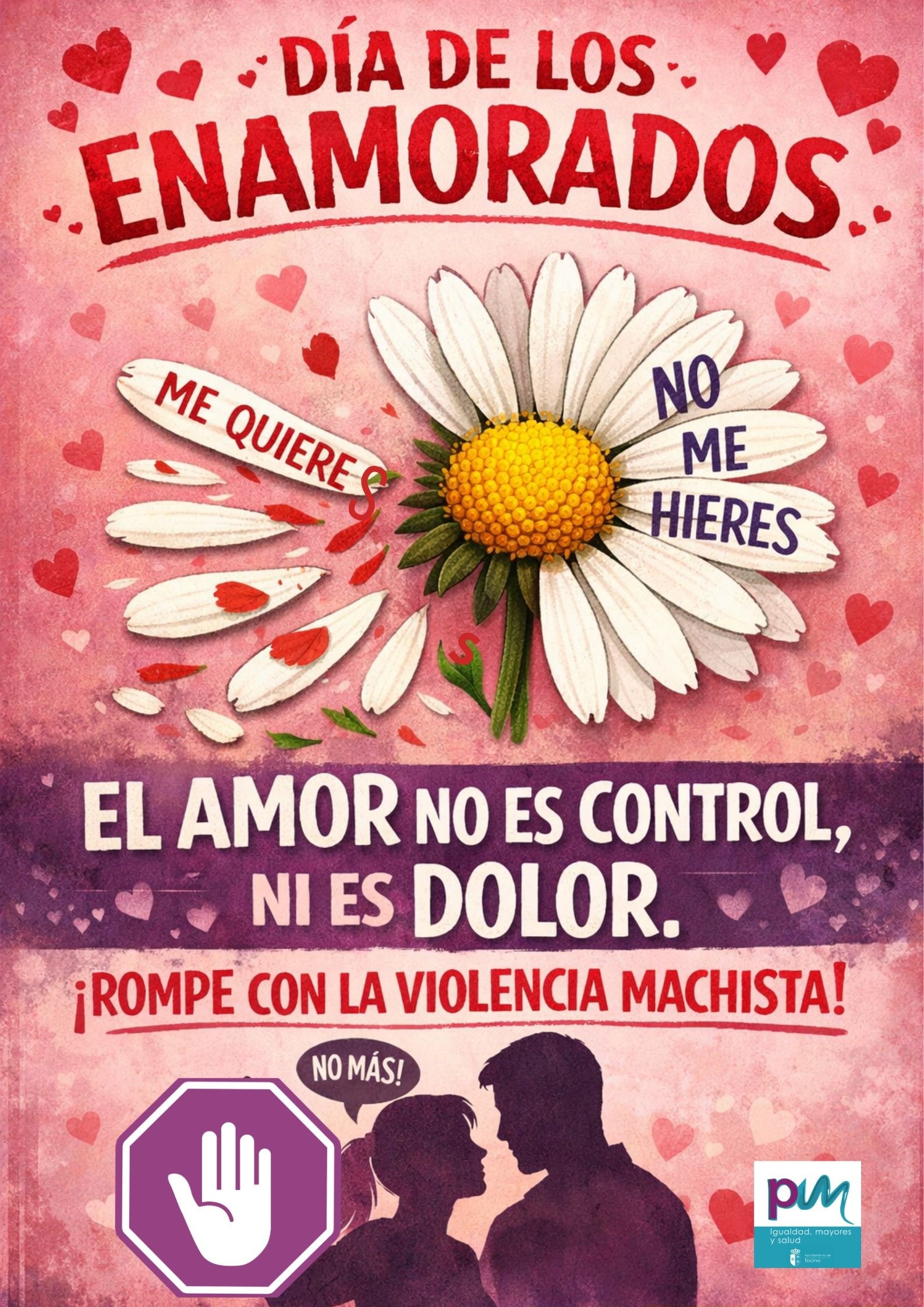 Cartel enamorados