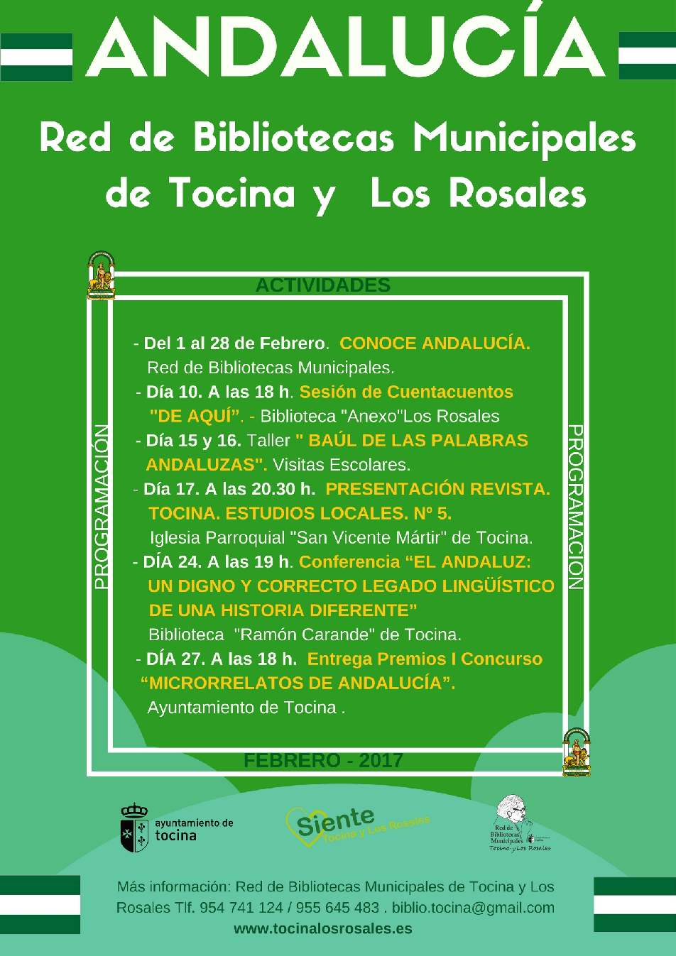 febrero en bibliotecas