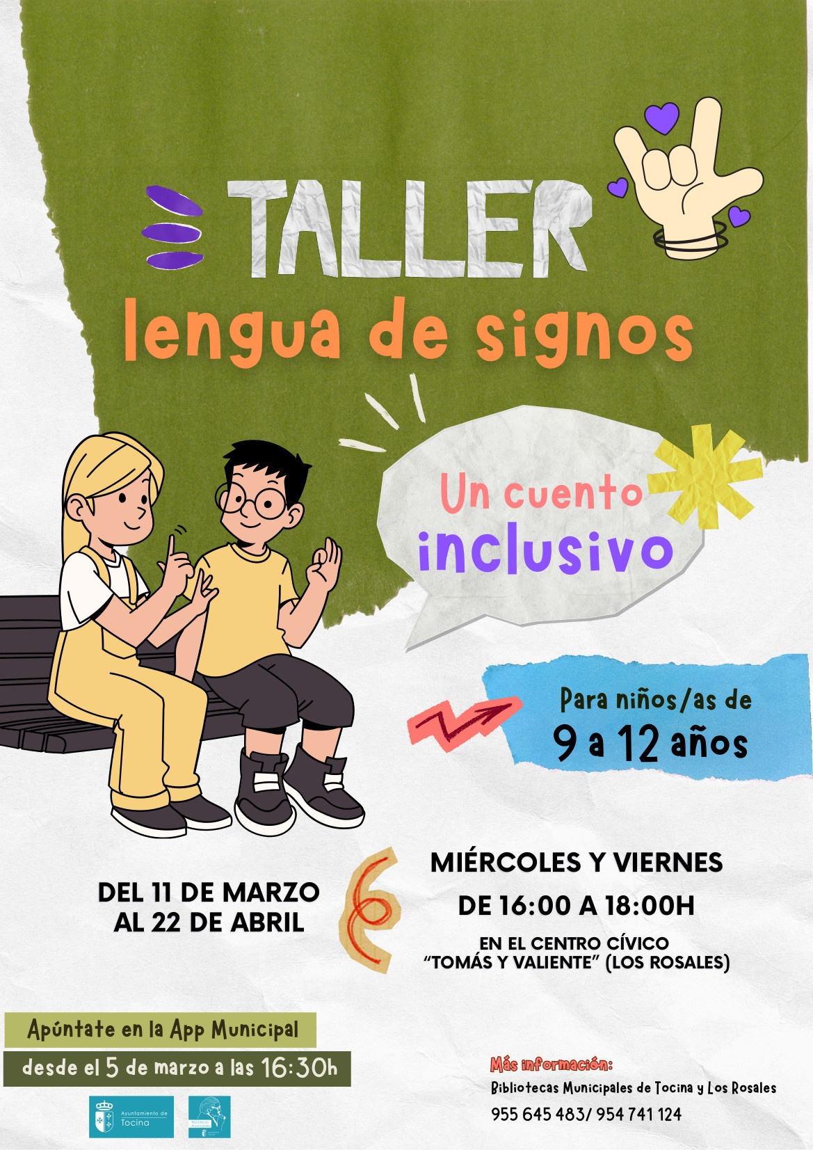 Cartel_taller de lengua de signos