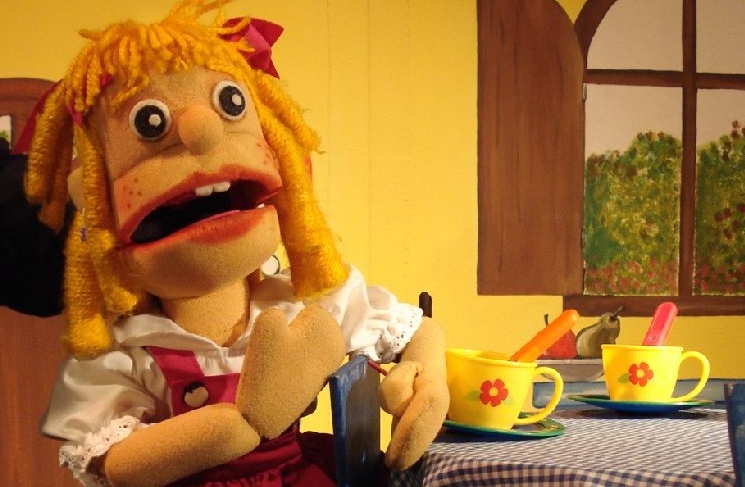 Imagen. Ricitos de Oro. Titeres.