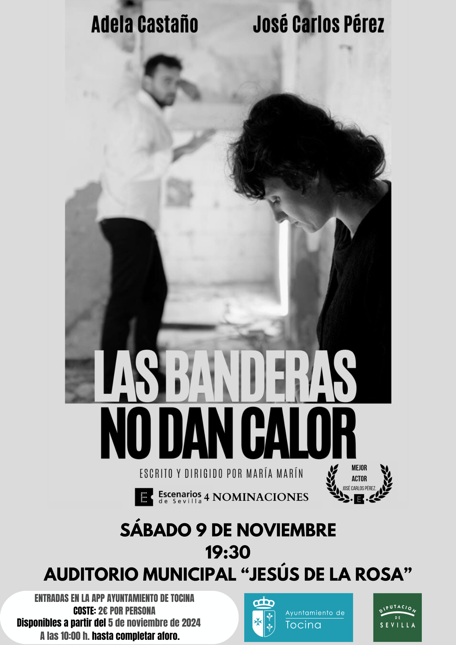 Las banderas no dan calor