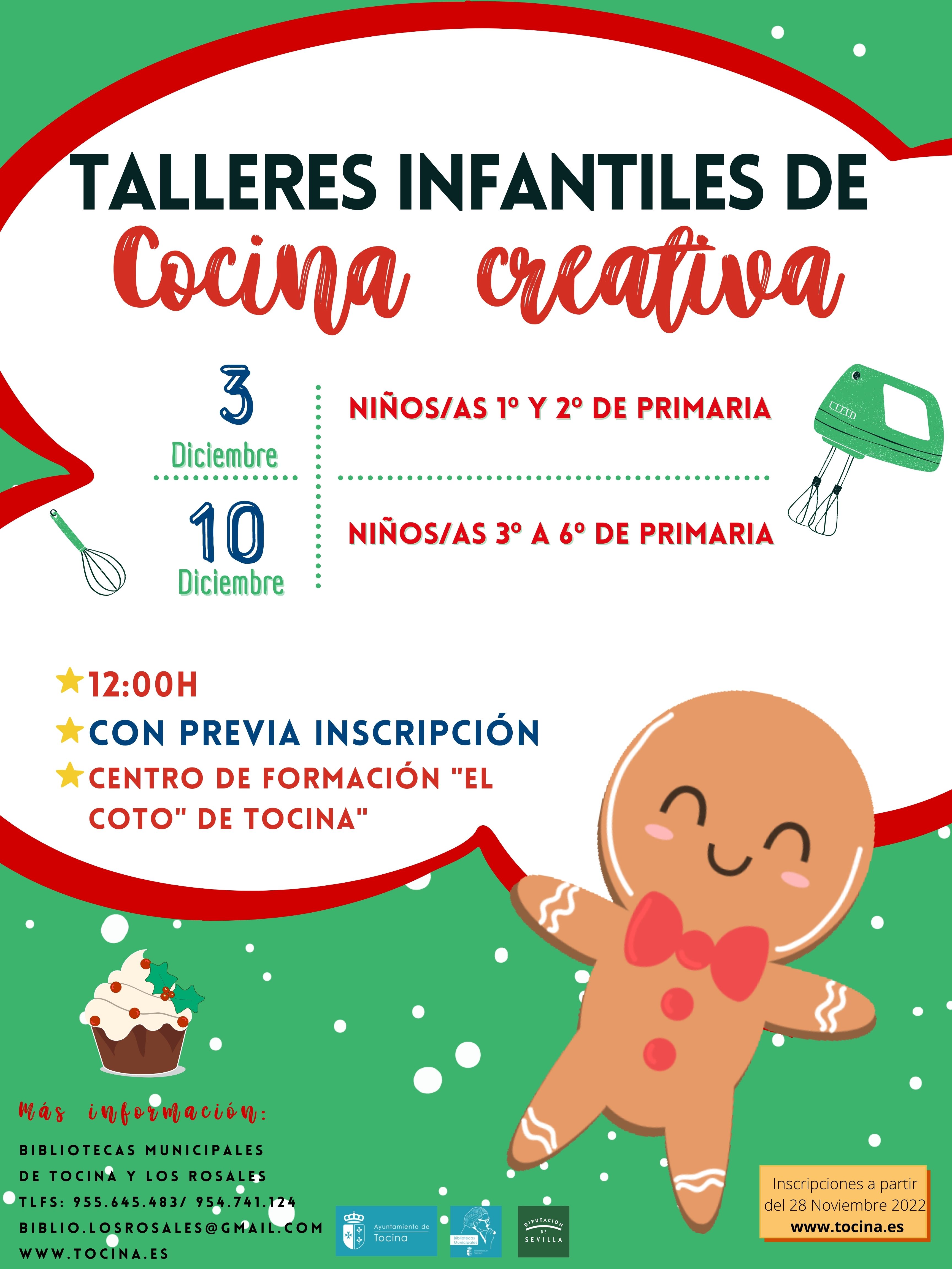 TALLERES COCINA NAVIDAD 2022