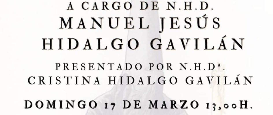 cartel pregón Gran Poder