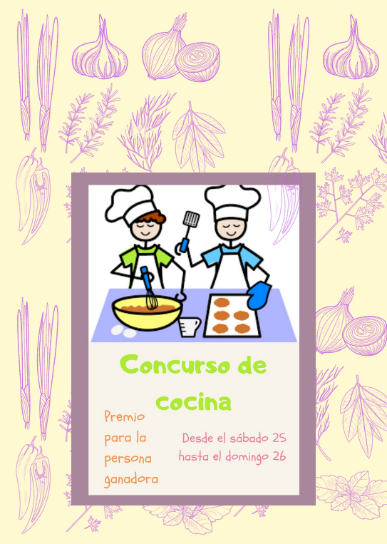 concurso cocina juventud 2020