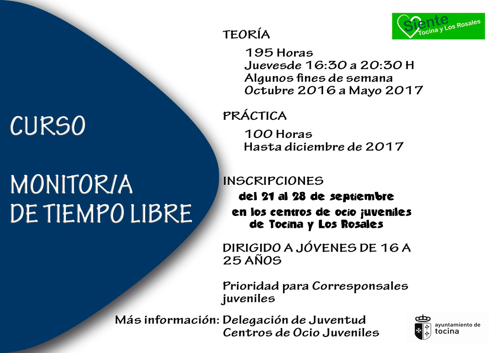 monitor tiempo libre