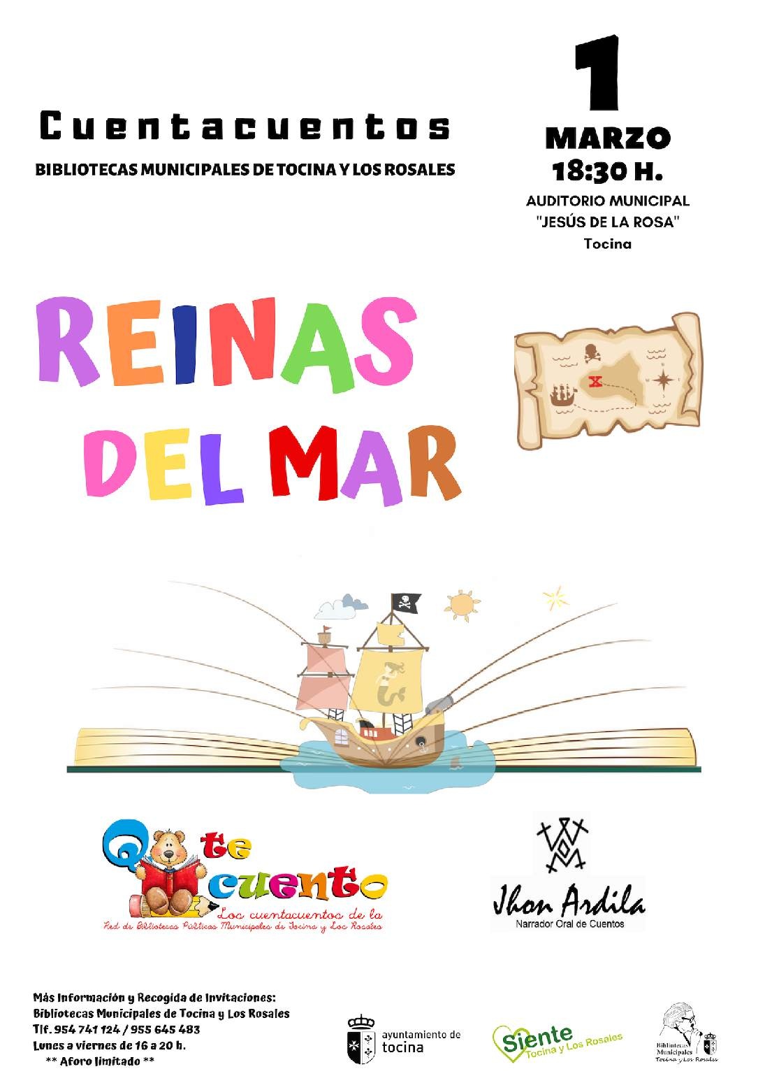 CARTEL CUENTA CUENTOS. MARZO 2019