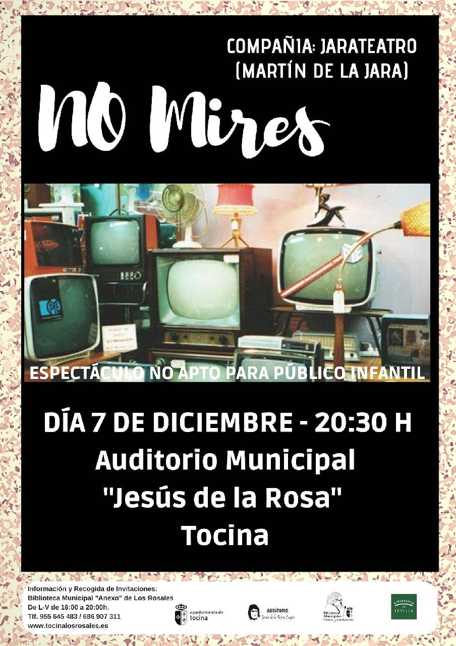 CARTEL JARA TEATRO. Diciembre 2018