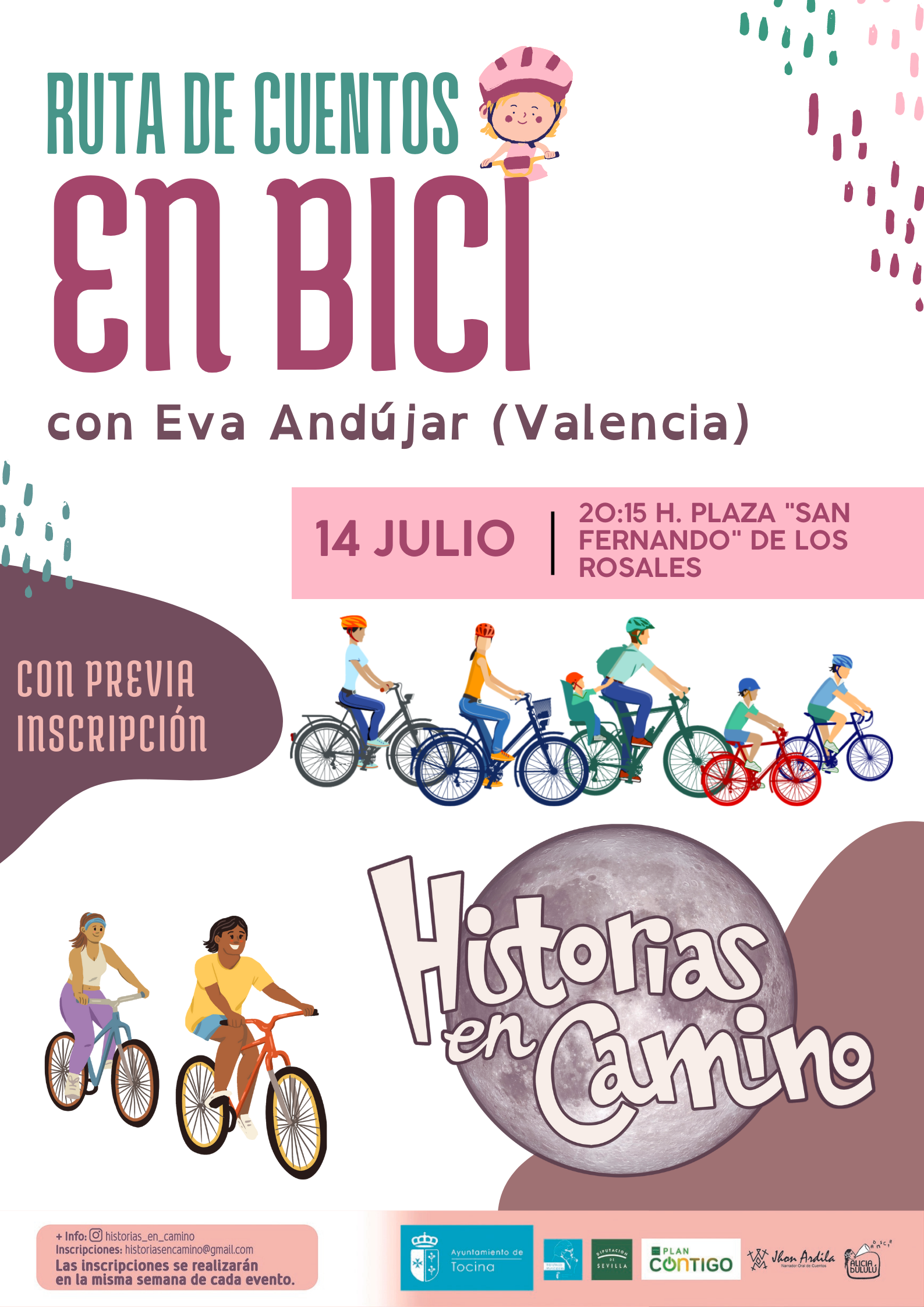 CARTEL - RUTA CUENTOS EN BICI