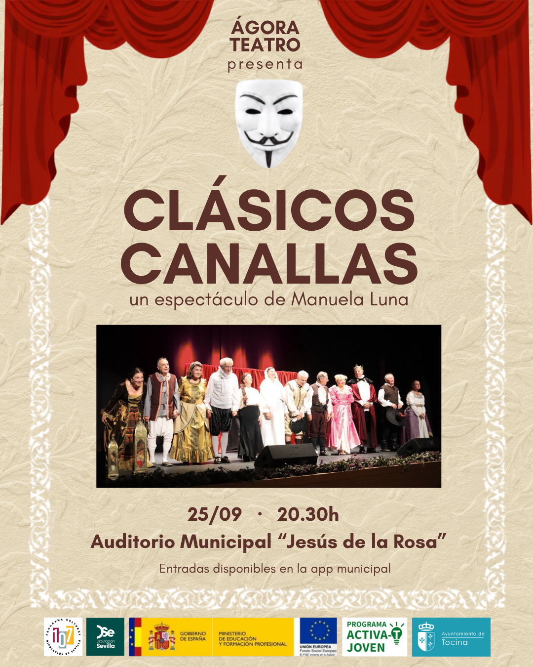 Cartel Cla¿sicos Canallas
