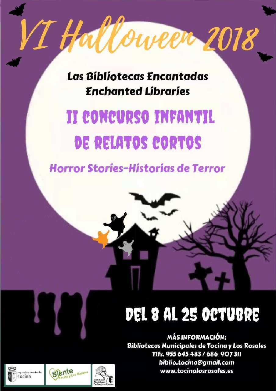 Cartel-Concurso Relatos Cortos Halloween 2018