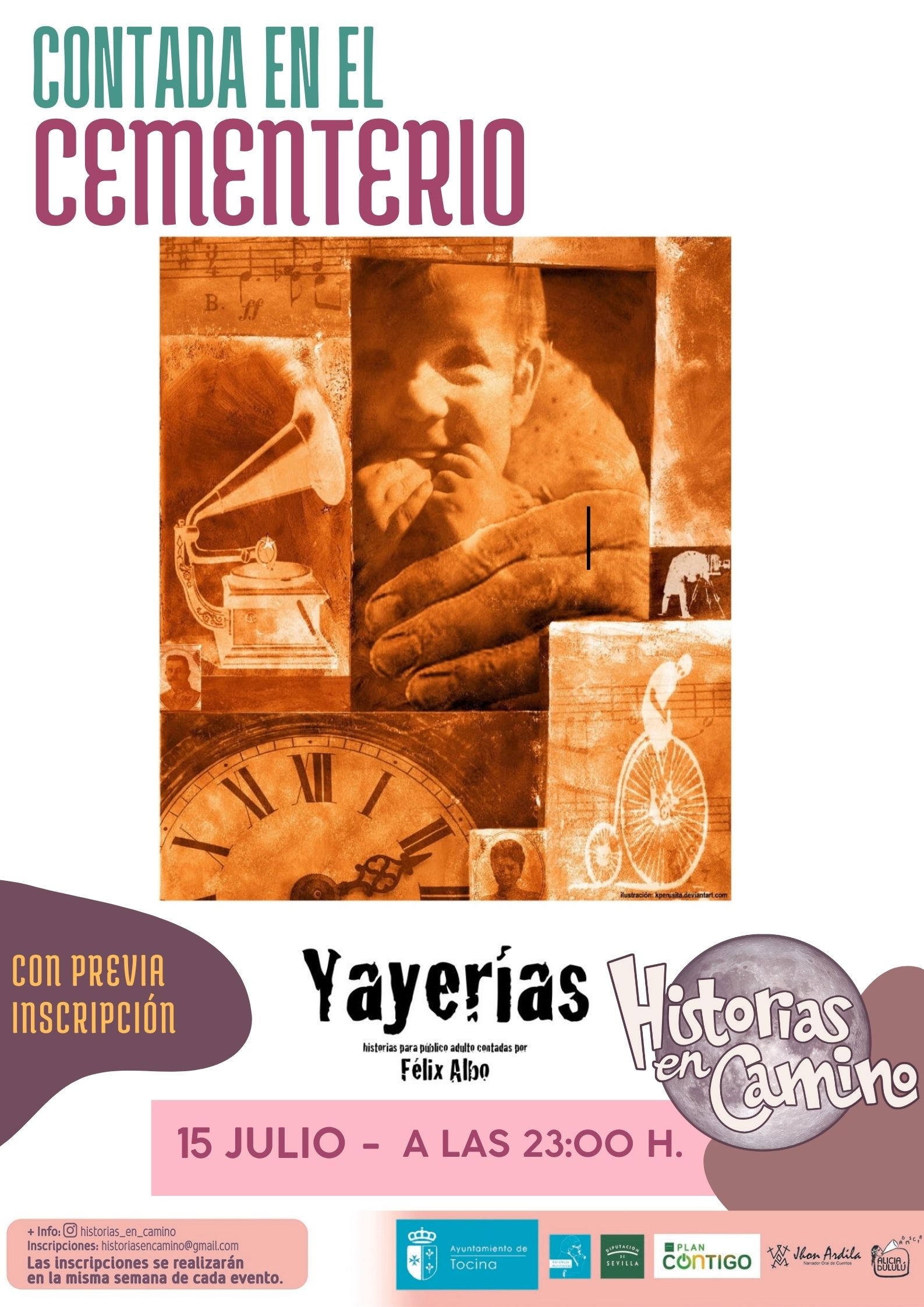 Cartel - Contada en el Cementerio