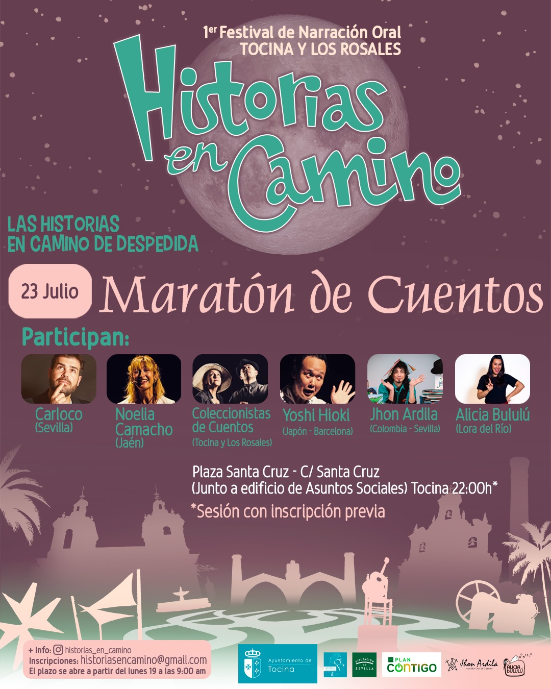 Cartel Maratón de Cuentos