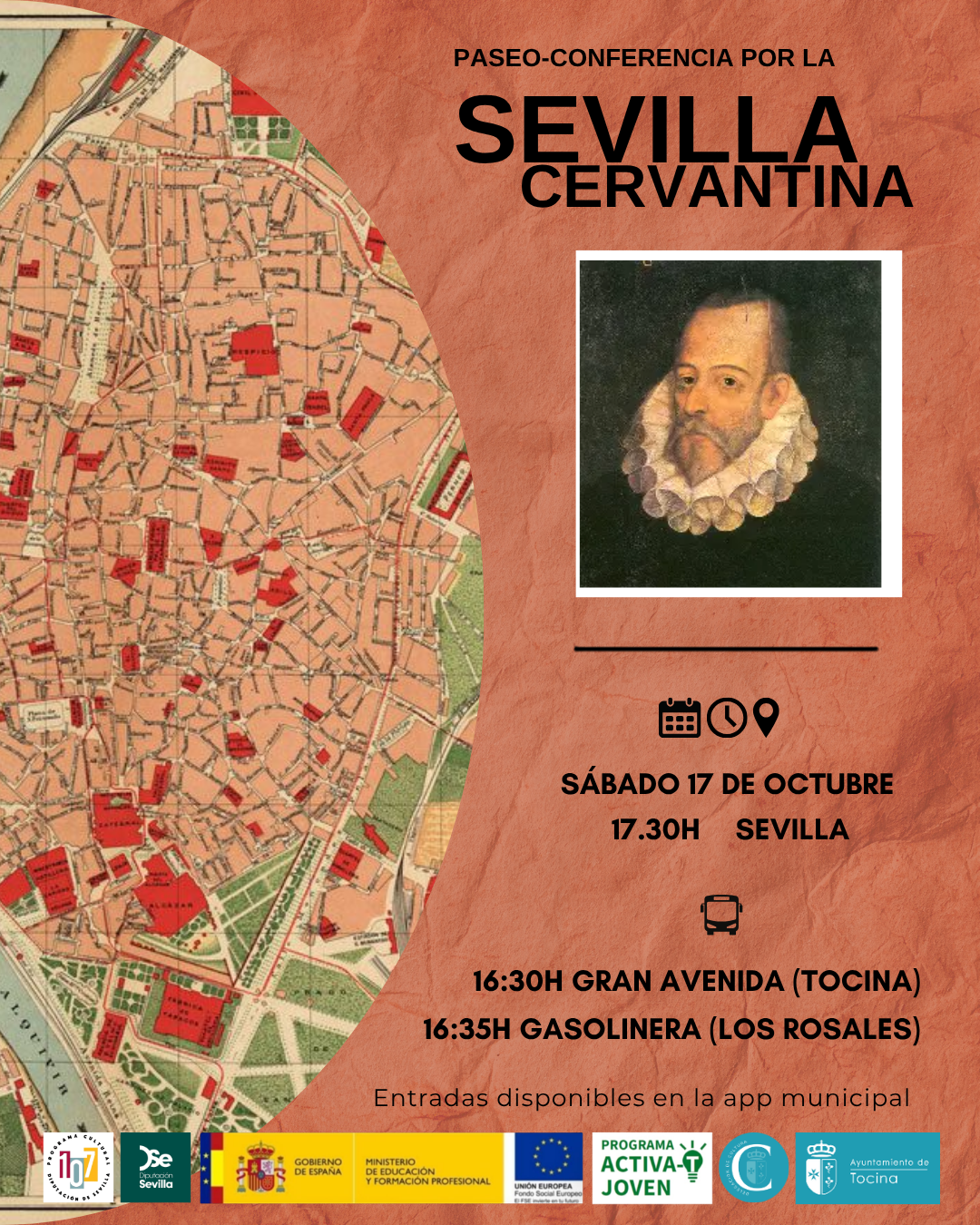 Cartel Sevilla Cervantina