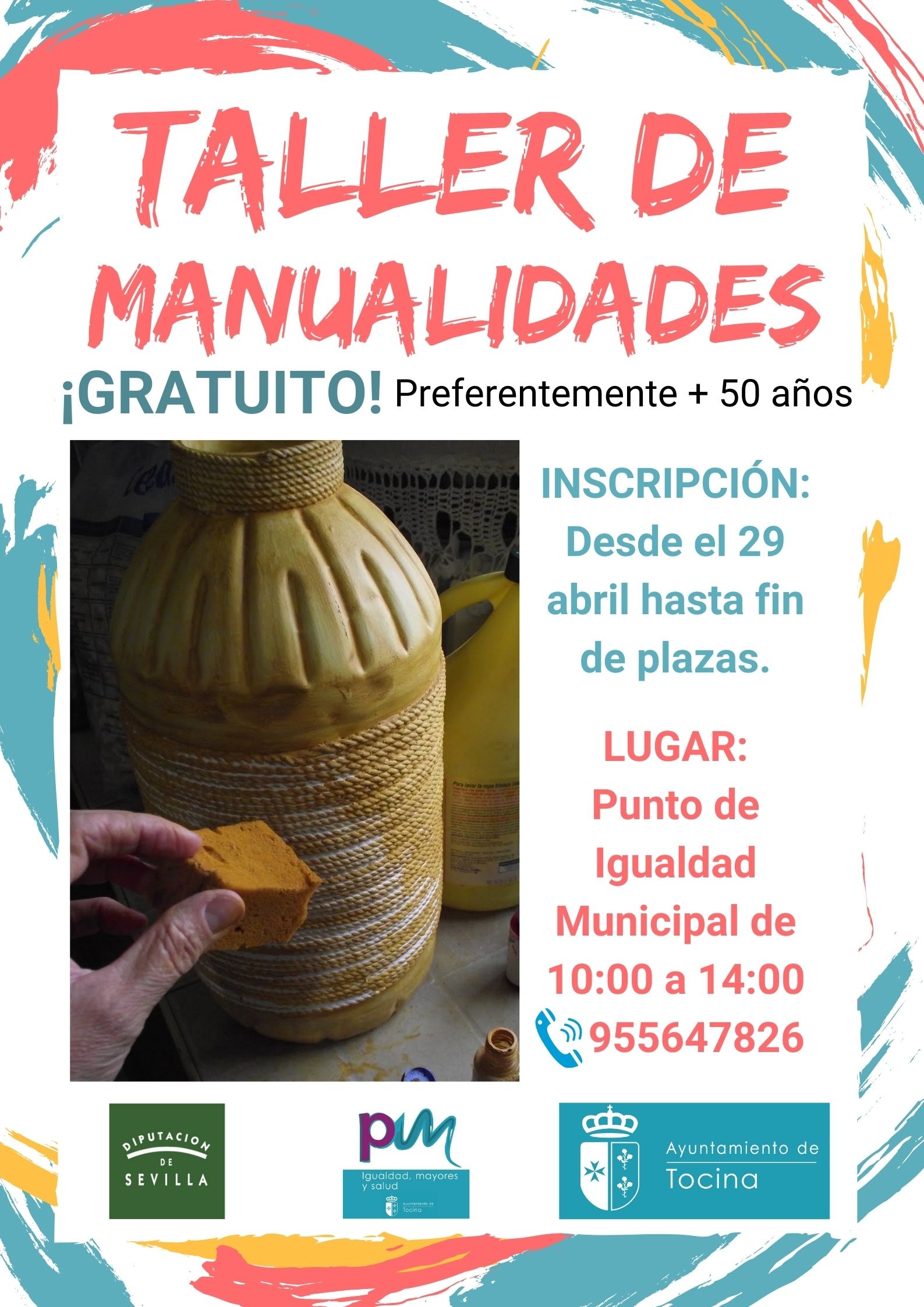 Cartel Taller Manualidades