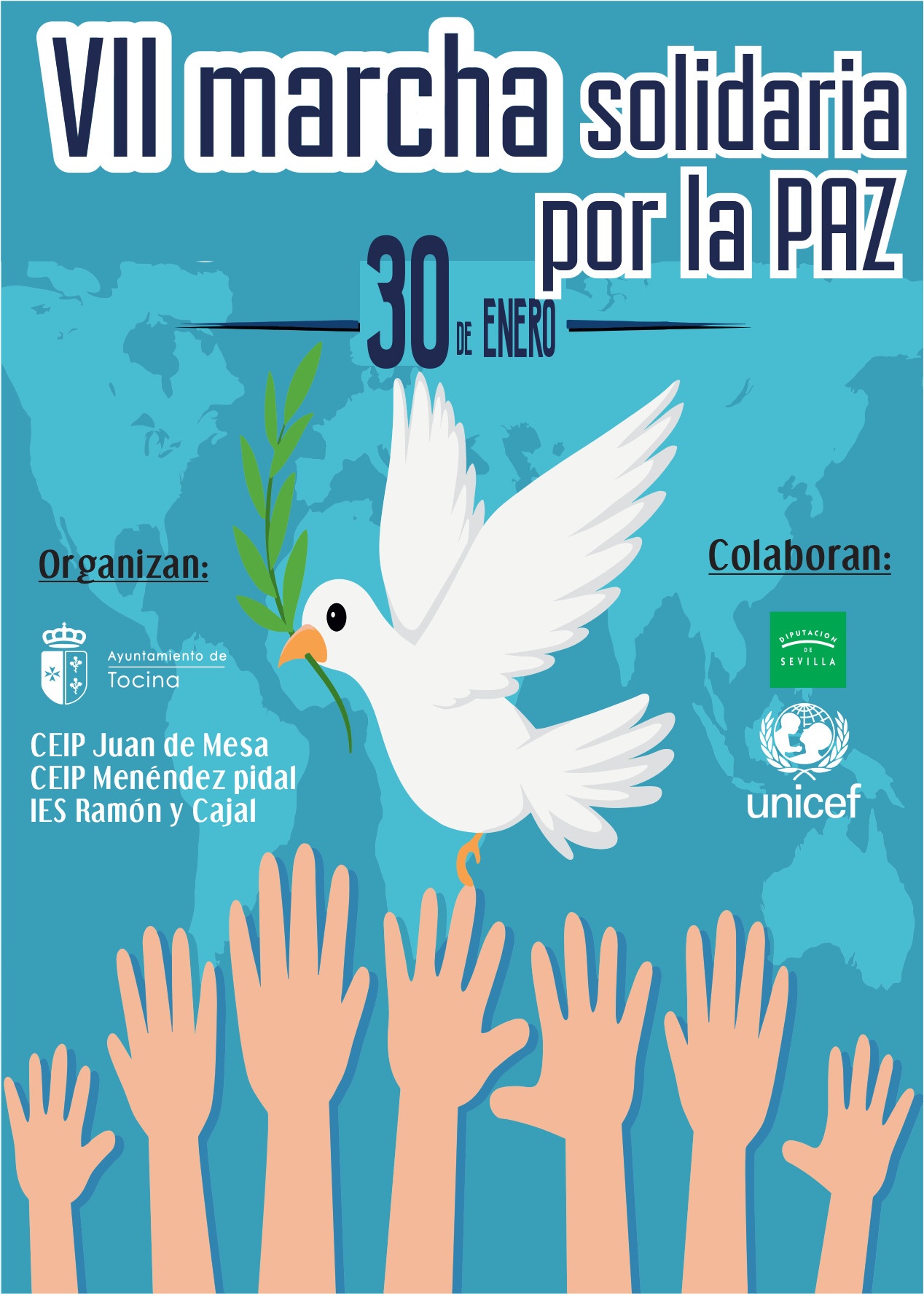 Cartel VII Dia Paz