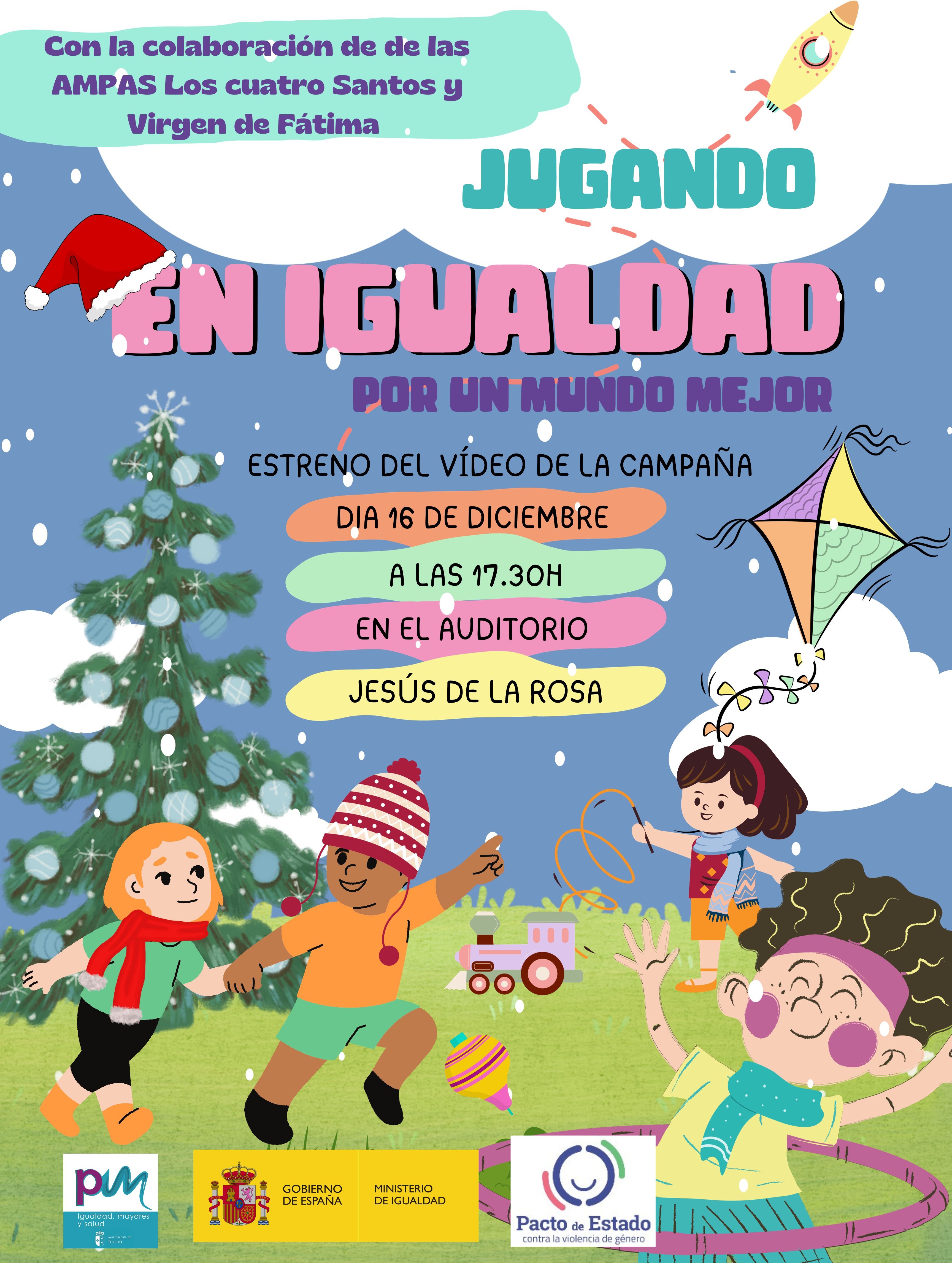 Cartel campaña juguete