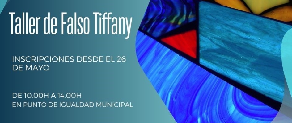 Cartel taller Tifany