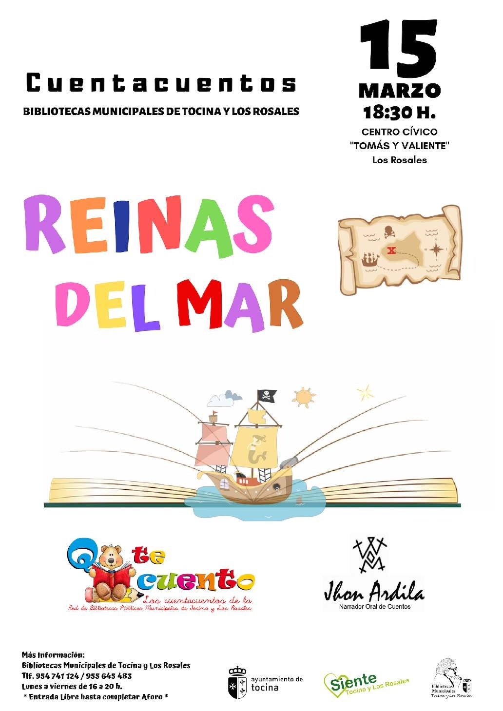 Cartel. Cuenta Cuentos Jhon Ardila. 2019.-15 marzo