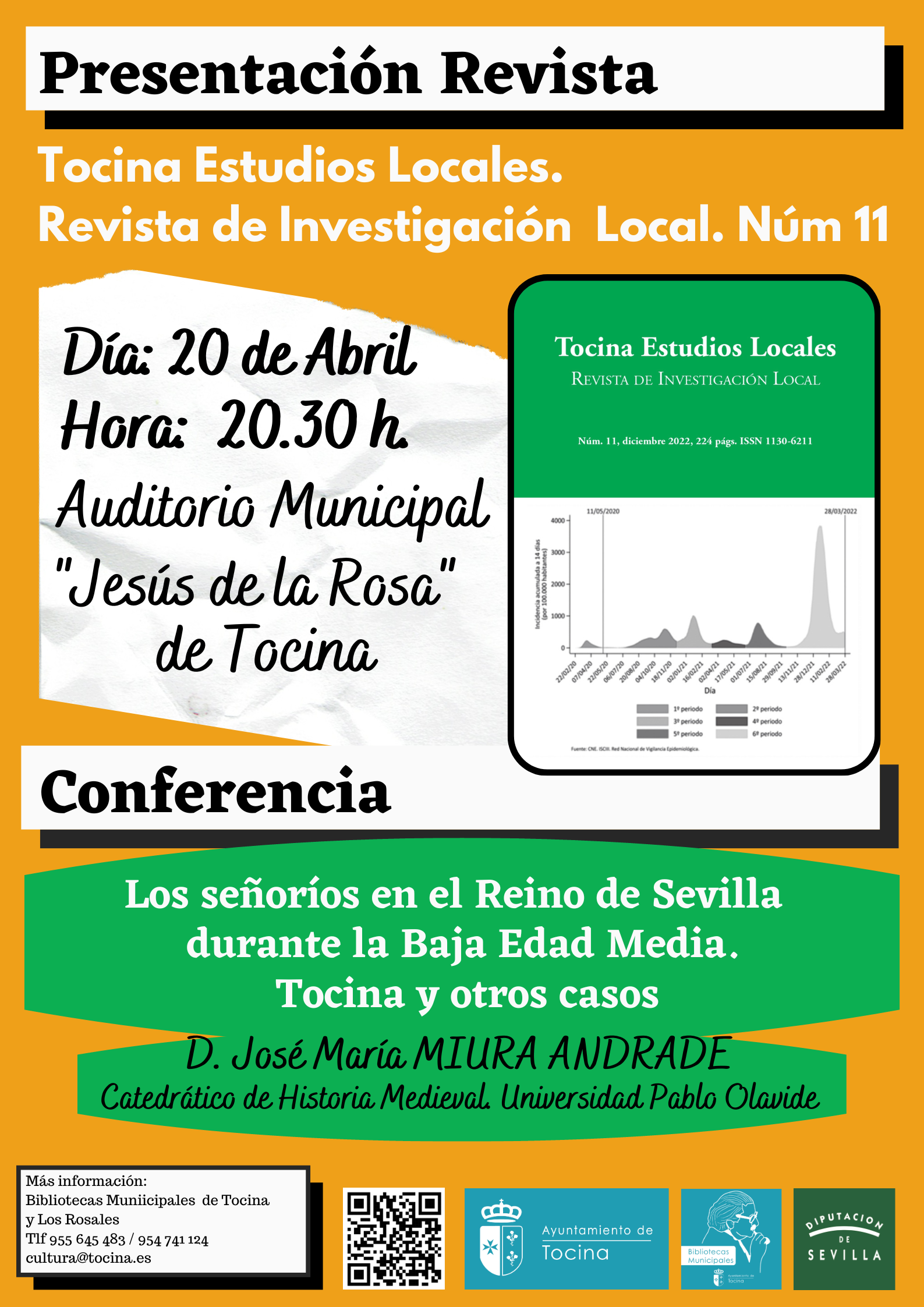 CartelPresentacionRevistaTocinaEstudiosLocalesnum11