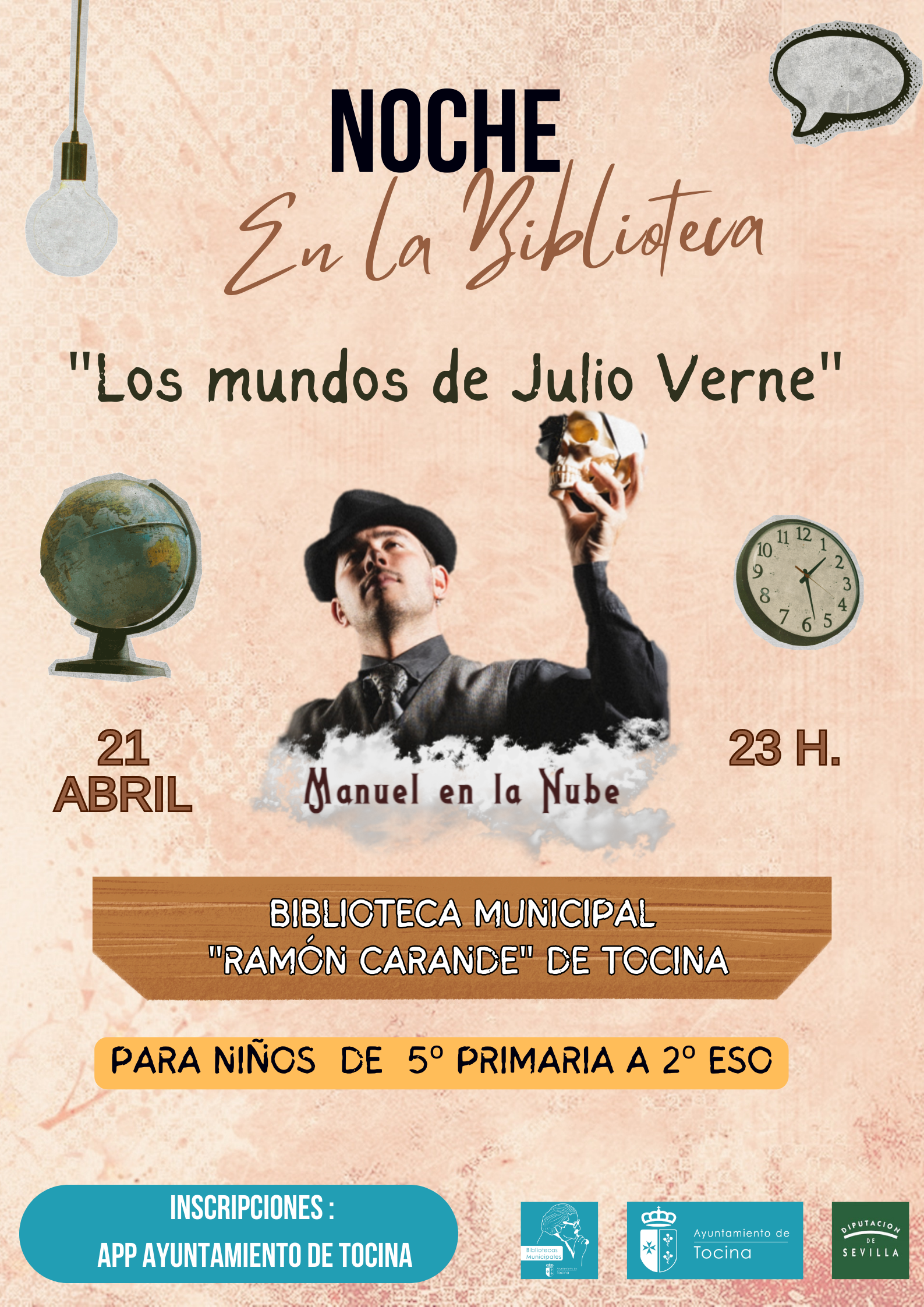 Dark Blue Night Club Party Poster