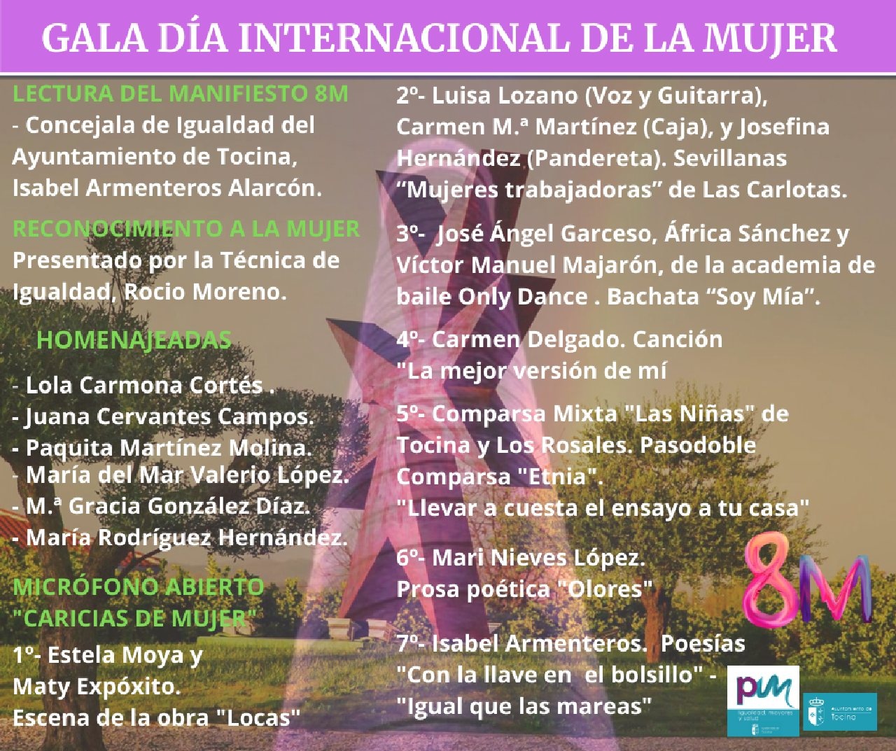 GALA DÍA INTERNACIONAL DE LA MUJER