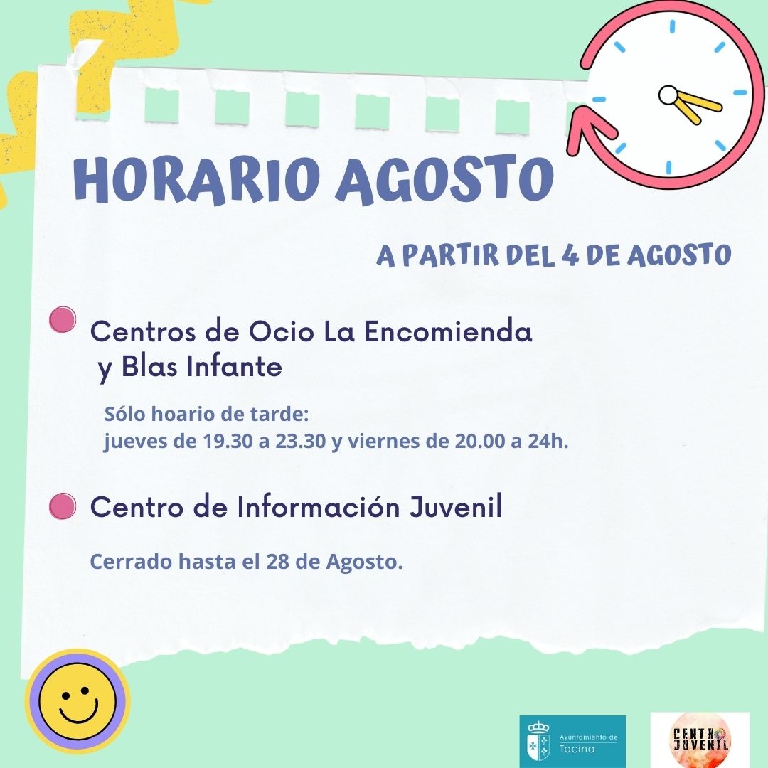 HORARIO VERANO