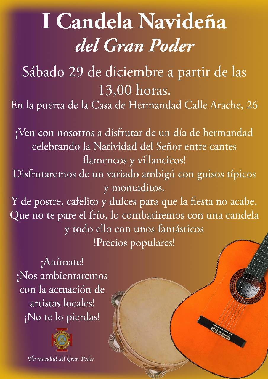 candela navidad 2018 gran Poder