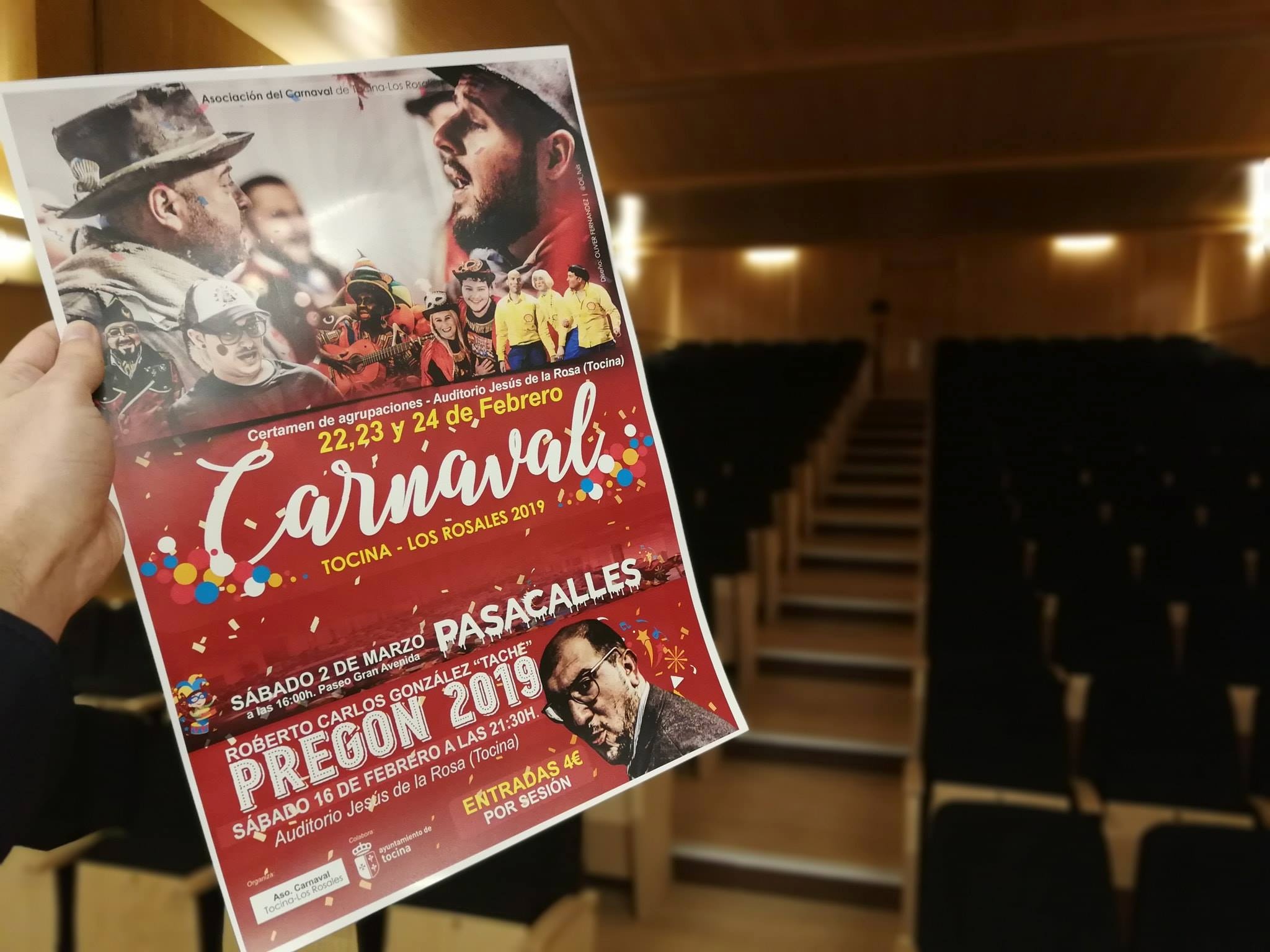 carnval en auditorio