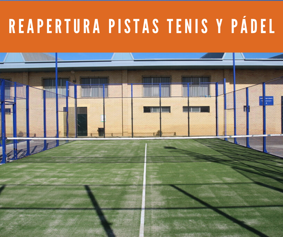 reapertura tenis y padel